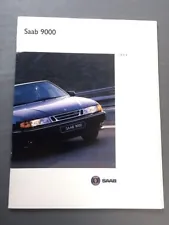 1994 SAAB 9000 CDE CSE Aero CS 38-page Original Car Sales Brochure Catalog