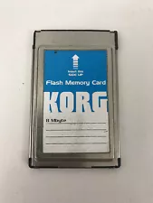 KORG Flash Memory Card 8 MB Mbyte For PA80 PA60 PA50 High Quality Made In USA