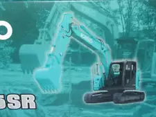 Kobelco Construction Machinery Hydraulic Excavator Miniature Sk135Sr Ultra Smal