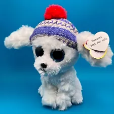 TY Sample / Not For Sale Tag Beanie Baby (Beanie Boos) Sleighbell Christmas Dog