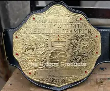 BIG GOLD World Heavyweight Championship Replica Tittle Belt Adult 4MM NEW