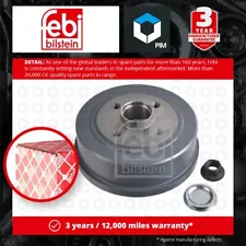 Brake Drum fits VAUXHALL COMBO C Rear 1.4 1.6 1.3D 1.7D 01 to 12 With ABS Z13DT