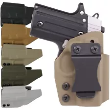 IWB KYDEX CONCEALED CARRY HOLSTER Fits SPRINGFIELD® XD-S XD MOD 2 XDM 9 40mm