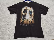 Florida Georgia Line Shirt S/M Black Crewneck Can't Say I Ain't Country Tour