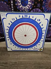 Vintage 1986 Widdy Dartboard with Box of One Dozen Original Darts!