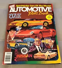 Motor Trend Automotive Year Book 1987 New Car Guide #5111-9 Cars of the World