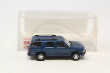 HO 1:87 Busch 46400 Chevrolet Blazer Bj 1997 Blue SUV