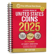 SHIPPING NOW! 2025 U.S. COINS RED BOOK. READY FOR IMMEDIATE SHIPMENT!