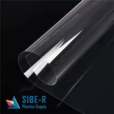 Clear PETG Plastic Sheets .030" x 12" x 24" Polyester Sheet RC Hobby ^