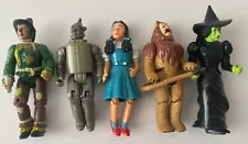 VTG 1988 MGM Wizard of Oz Figurines Action Figure 50th Anniversary Lot Of 5