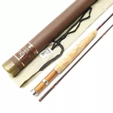 Powell SS 6634 Fly Fishing Rod. 6’ 6” 3-4wt. W/ Tube & Sock.