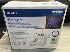 Brother 1634D 3 or 4 Thread Serger Sewing Machine