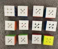 Rubik’s Cube Lot of 12 Magnetic 3x3s | Valk & QiYi