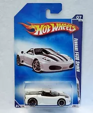 Hot Wheels #153 Ferrari F430 Spider White Dream Garage For Sale