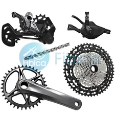 New Shimano XTR M9100 Full Group Groupset 1x12-speed 170/175mm 30/34t