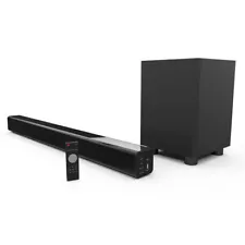 Laser Bluetooth Stereo Speaker TV Home Theater Soundbar Wireless Subwoofer