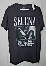 Selena Quintanilla Shirt Adult Large Queen Of Cumbia Music Tee Black Classic