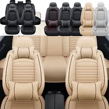 For Acura TLX RDX MDX ILX TSX Leather Car Seat Cover Full Set 2/5 Seat Protector