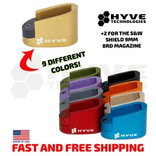 Hyve Technologies plus 2 mag extension for the Smith & Wesson M&P Shield 9mm