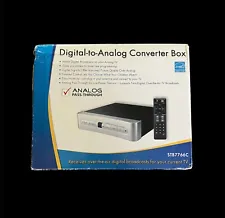 RCA Digital to Analog Converter Box Receives Over the Air Digital TV Broadcast