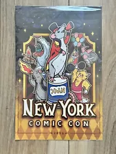 New York Comic Con poster: NYCC VIP exclusive convention SWAG Art Print 11 x 17