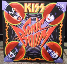 KISS-SONIC BOOM-LP ( GREEN VINYL WITH POSTER,GATEFOLD ) (REAL COPY,NOT FAKE )