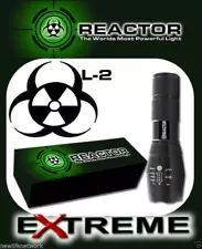 BRAND NEW REACTOR EXTREME Mil Spec G700 X800 Flashlight *FREE SHIP USA SELLER*