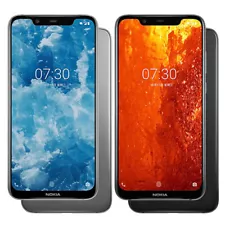 Original Unlocked Nokia 8.1 LTE 4G Android SmartPhone 64GB 2-SIM WIFI 12MP+40MP