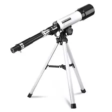 360x50mm Astronomical Refractor Telescope Beginners Planetary Eyepieces Tripod