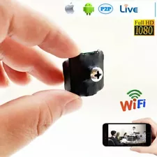 WIFI Wireless IP HD 1080P Silver screw camera mini micro smallest Video recorder