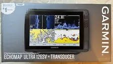 GARMIN ECHOMAP ULTRA 126sv 12" Fish Finder + Hi Def GT56UHD-M TRANSDUCER $2,950