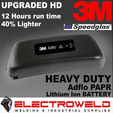 3M Speedglas Heavy Duty Battery for Welding Helmet ADFLO PAPR, Li-ion - 837631