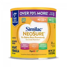 Similac NeoSure Infant Formula for Premature Babies - 22.8oz X 6 **LARGE** 04/25