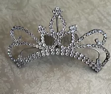 Vintage Rhinestone Tiara Crown