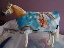 Breyer Traditional Model Palomino Paint Mare w/ Blanket & Halter