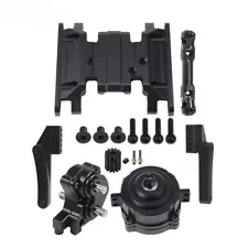 Metal Front Planetary Gearbox Transfer Case Transmission Set for Axial SCX10 II