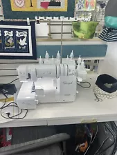 Babylock Triumph 8 Thread Serger And Cover stitch Machine