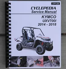 2014-2024 KYMCO UXV700i UXV700 UXV 700 700i 4x4 Side by Quad ATV REPAIR MANUAL (For: KYMCO)