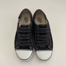 Vans Prison Issue Edition 3 Straps Black Low Top Shoes Size M 9/W 10