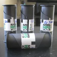 Four (4) 120/220 Film Spools w/ Backing Paper for Respooling Medium Format MF