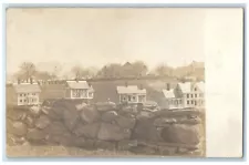 c1905 Miniature Doll Houses For Sale View RPPC Photo Unposted Postcard