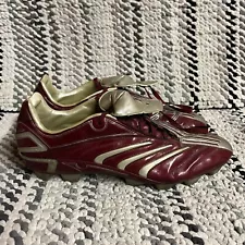 Adidas Mens Predator TRX FG David Beckham Soccer Cleats Red 462971 Size 13 US