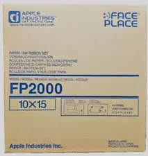 Face Place Photo Booth Media FB2000 for Apple Photo Booth 4" x 6" 600 Vends NEW