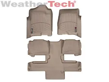 WeatherTech DigitalFit FloorLiner for Tahoe/Yukon w/Bucket- 1st/2nd Row - Tan