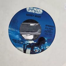 1983 Quiet Riot, Cum On Feel The Noise/Run For Cover 45rpm Vinyl 80s Nostalgia