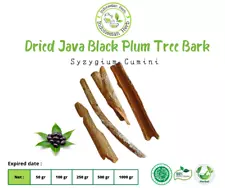 [idHerb] Dried Java Black Plum Tree Bark Syzygium Cumini Premium Fresh Organic