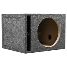 Single 15" Ported Subwoofer Box Enclosure 1" MDF Vented Sub Box RI Audio RI209