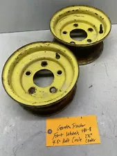 Used Garden Tractor front wheels had 4.80-8 Tires