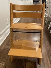 Stokke Tripp Trapp High Chair Feeding Baby