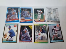 Nolan Ryan Angels Astros Rangers 8 Baseball Card Lot!